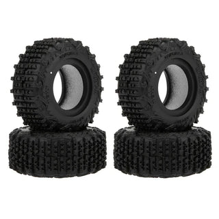 MEUS Racing 0.7-Inch Super Soft Tires for 1/30 Axial SCX30 1/32 Redcat Ascent-32