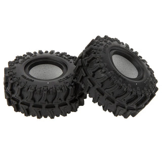 MEUS Racing 0.7-Inch Super Soft Tires for 1/30 Axial SCX30 1/32 Redcat Ascent-32