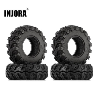 INJORA 1.0" 52*19mm Mud Paw M/T Tires (T1022)