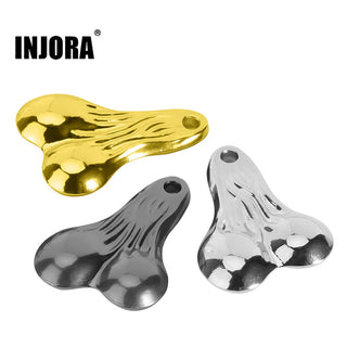 INJORA Metal Dangler Balls Truck Nuts for 1/18 1/24 RC Vehicles