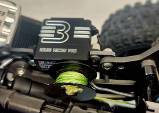 Winch adapter plate for the Atlas Micro Pro, by GSpeed.