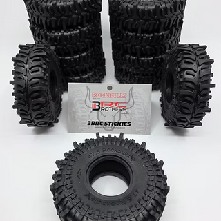 Rockbulls (3brc stickies) 4.75x1.9. One pair(2 tires).