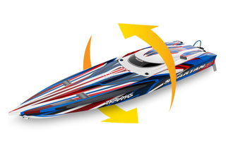 Traxxas Spartan SR 36-inch Self-Righting Brushless Race Boat (103076-4)