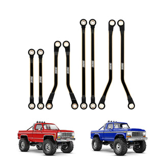 INJORA Brass High Clearance Links for 1/18 TRX4M High Trail K10 F150 (4M-97)