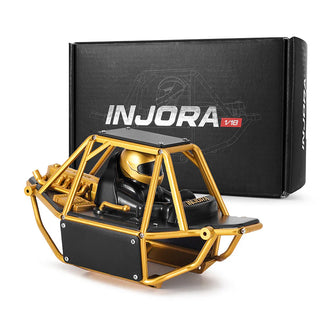 INJORA Moonbit Nylon Tube Buggy Body Kit for 1/18 RC Crawler TRX4M