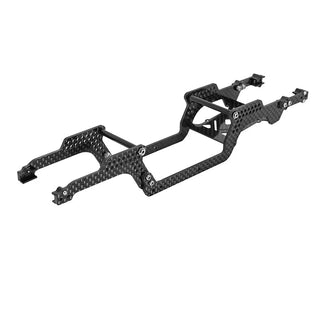 INJORA Universal LCG Chassis Frame Kit for 1/18 TRX4M (Carbon Fiber)