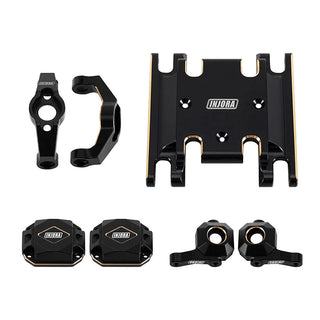 INJORA Black Brass Upgrade Parts for 1/18 HPI Venture18