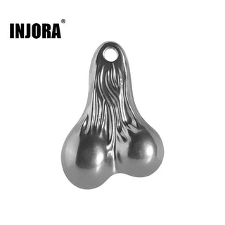 INJORA Metal Dangler Balls Truck Nuts for 1/18 1/24 RC Vehicles