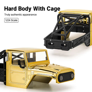 INJORA Limited Edition IR40-24 Half Truck Body for 1/24 SCX24 (Gold)