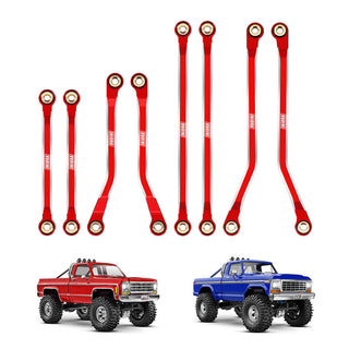 INJORA CNC Aluminum High Clearance Links Set for 1/18 TRX4M High Trail K10 F150 (4M-73)