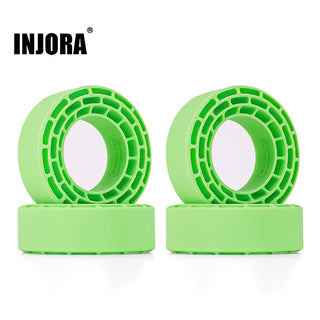 INJORA 4pcs Silicone Rubber Inserts for 68-72mm 1.3" Tires
