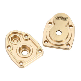 INJORA Brass Steering Knuckle Portal Cover Counterweight for 1/18 UTB18 Capra