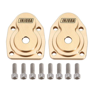 INJORA Brass Steering Knuckle Portal Cover Counterweight for 1/18 UTB18 Capra