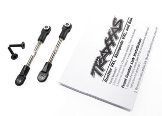 Traxxas 2444 Turnbuckles, camber link, 47mm (67mm center to center) (front) (assembled with rod ends and hollow balls) (1 left, 1 right)