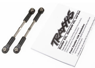 Traxxas 2445  Turnbuckles, toe link, 55mm (75mm center to center) (2) (assembled with rod ends and hollow balls)