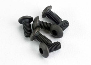 Traxxas 2575  Screws, 3x6mm button-head machine (hex drive) (6)
