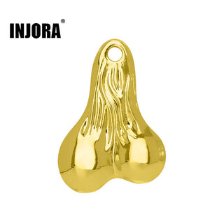 INJORA Metal Dangler Balls Truck Nuts for 1/18 1/24 RC Vehicles