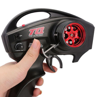 [Clearance Sale] INJORA Aluminum One-handed Control Steering Wheel for TQI Transmitter TRX4M TRX4 TRX6 Slash Summit