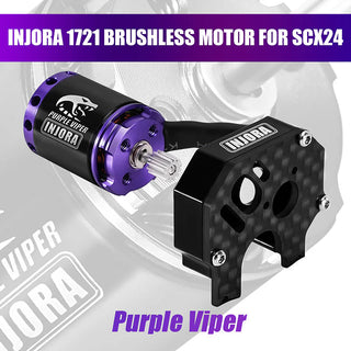 INJORA Purple Viper 1721 Brushless Motor for 1/24 SCX24