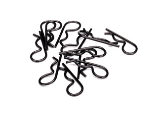 Black Heavy-Duty Body Clips (12) #3934A