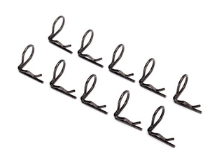 Black 90-Degree Body Clips (10) #3935A