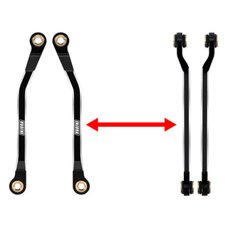INJORA CNC Aluminum High Clearance Links Set for 1/18 TRX4M High Trail K10 F150 (4M-73)