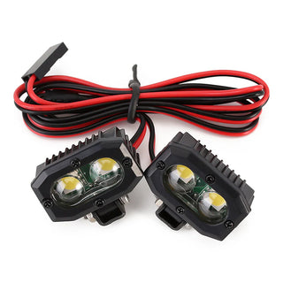 INJORA RC Car Bright LED Lights Headlight Spotlight for 1/10 RC Crawler