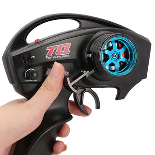 [Clearance Sale] INJORA Aluminum One-handed Control Steering Wheel for TQI Transmitter TRX4M TRX4 TRX6 Slash Summit