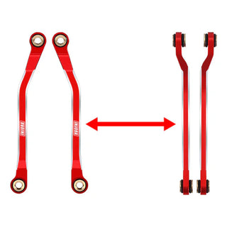 INJORA CNC Aluminum High Clearance Links Set for 1/18 TRX4M High Trail K10 F150 (4M-73)