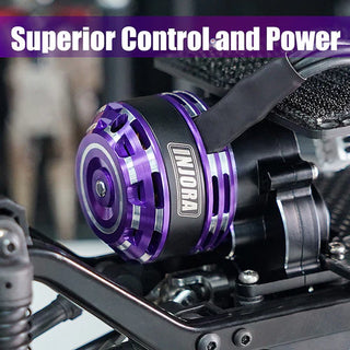 INJORA MBL32 G2 Waterproof Brushless ESC & 2204 Fat Viper Motor for 1/18 TRX4M