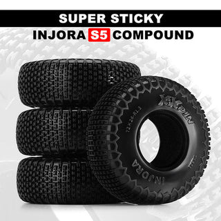 INJORA 1.3" 72*24mm XHX Pin Tires (T1321)