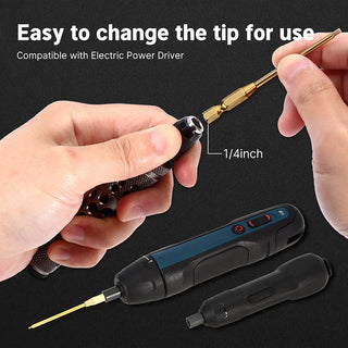 INJORA 8-in-1 Hex Screwdrivers Nut Drivers Quick Change RC Tool Kit for TRX4M SCX24 Ascent-18