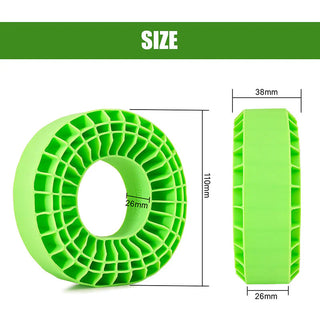 INJORA 4pcs Silicone Rubber Inserts for 118-122mm(4.75" OD) 1.9" Tires