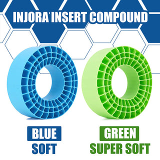 INJORA 4pcs Silicone Rubber Inserts for 132-134mm(5.25" OD) 2.2" Tires (2202)