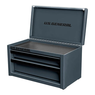 Mini Steel Toolbox, Slate Gray