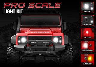 TRX-4M Land Rover Defender Pro Scale Light Kit 9784