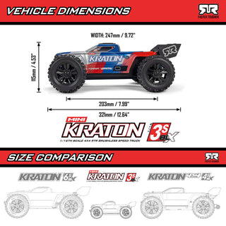 1/16 ARRMA MINI KRATON 3S