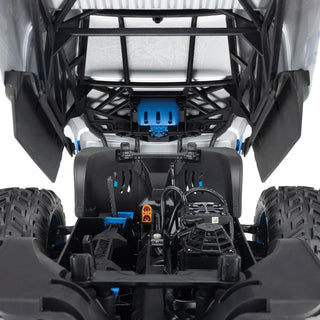 ARRMA QUAKE 4S DSC White/Blue – manufacturer photo