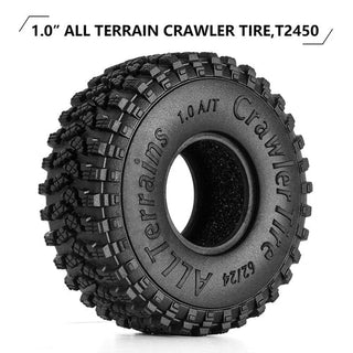 INJORA 1.0" 62*24mm S4 All Terrain Tires (T2450)
