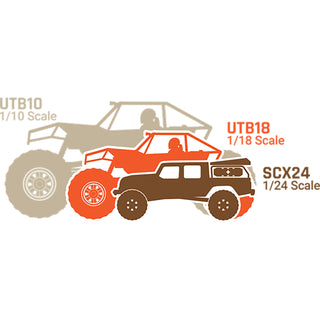 1/18 UTB18 Capra 4WS 4X4 RTR Brushed Rock Crawler (Battery & Charger Included)