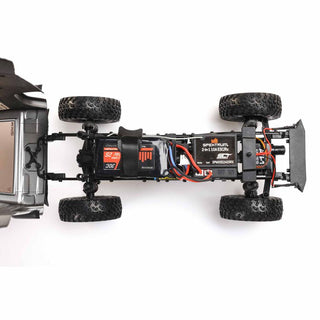 1/24 SCX24 2019 Jeep Wrangler JLU CRC 4X4 RTR Brushed Rock Crawler (Battery & Charger Included), Gray