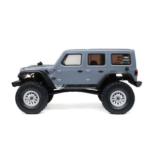 1/24 SCX24 2019 Jeep Wrangler JLU CRC 4X4 RTR Brushed Rock Crawler (Battery & Charger Included), Gray