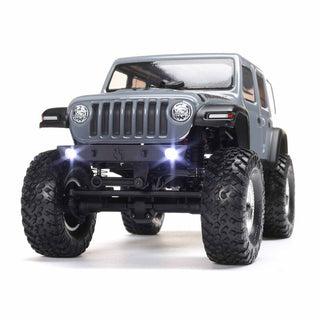 1/24 SCX24 2019 Jeep Wrangler JLU CRC 4X4 RTR Brushed Rock Crawler (Battery & Charger Included), Gray