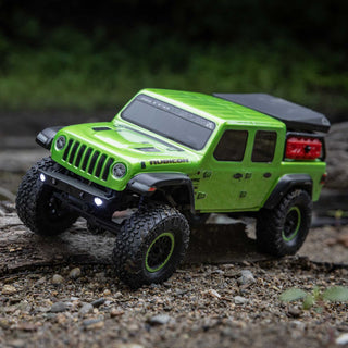 1/24 SCX24 Jeep JT Gladiator 4X4 RTR Brushed Rock Crawler (Battery & Charger Included),