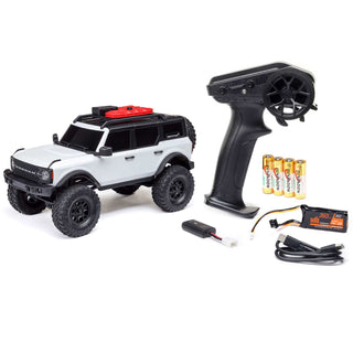 Axial 1/24 SCX24 Ford Bronco 4X4 RTR Brushed Rock Crawler (Battery & Charger Included),
