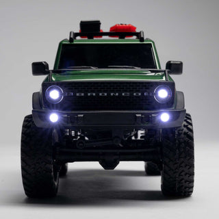 Axial 1/24 SCX24 Ford Bronco 4X4 RTR Brushed Rock Crawler (Battery & Charger Included),