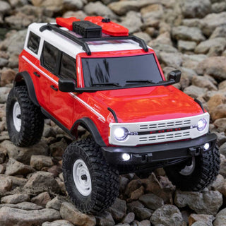 Axial 1/24 SCX24 Ford Bronco 4X4 RTR Brushed Rock Crawler (Battery & Charger Included),