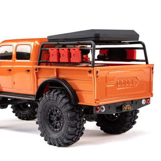 1/24 SCX24 Dodge Power Wagon 4X4 RTR Brushed Rock Crawler (Battery & Charger Included), Orange