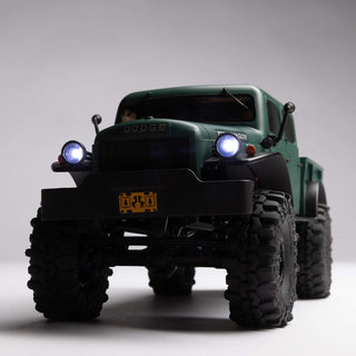 1/24 SCX24 Dodge Power Wagon 4X4 RTR Brushed Rock Crawler (Battery & Charger Included)