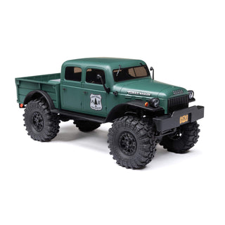 1/24 SCX24 Dodge Power Wagon 4X4 RTR Brushed Rock Crawler (Battery & Charger Included)